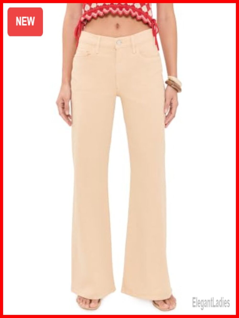 Mid Rise Straight Leg Lightweight Stretch Denim Jeans